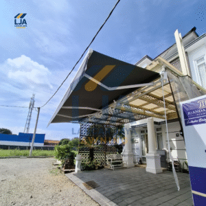 Awning Gulung Sistem AUTOMATIS 2M X 6M